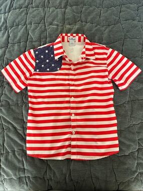 Blue Quail Patriotic shirt size 6
